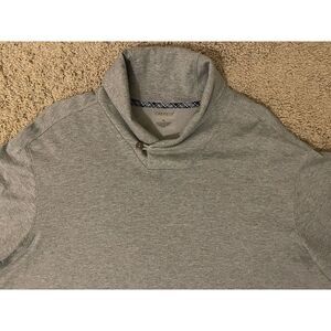 Daniel Cremieux Sweater Men's XL Blue Performance Long Sleeve Gray‎ Size XL